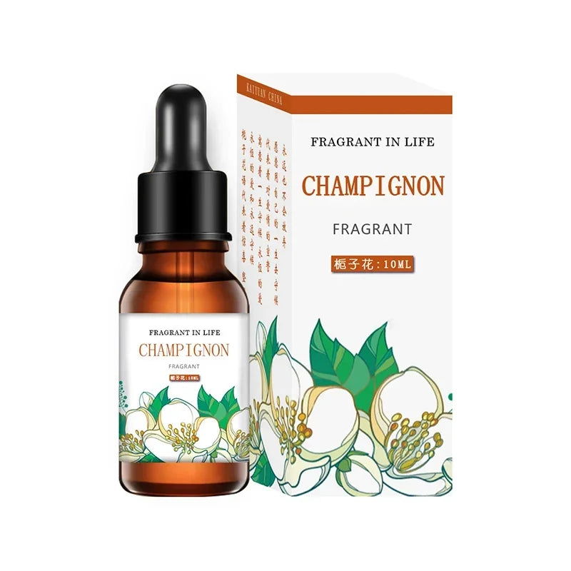 10ML Pure Plant Aromatherapy Massage Oil Bedroom Long-lasting Incense Humidifier Diffuser Candle Make Air Freshener DIY Perfume - WAYLO-BARGAINS