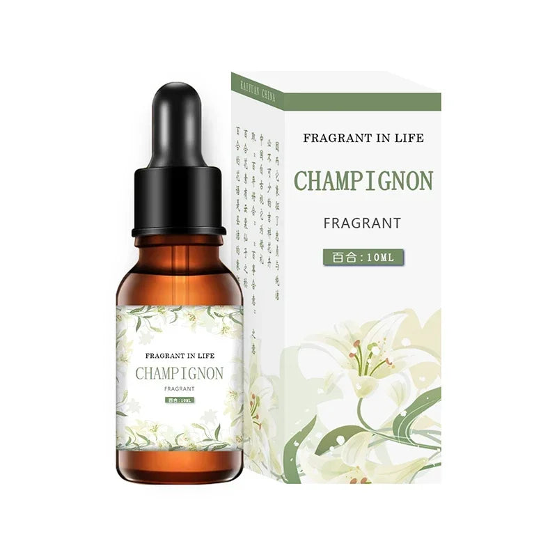 10ML Pure Plant Aromatherapy Massage Oil Bedroom Long-lasting Incense Humidifier Diffuser Candle Make Air Freshener DIY Perfume - WAYLO-BARGAINS