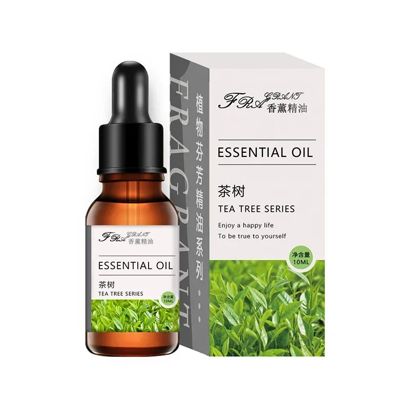 10ML Pure Plant Aromatherapy Massage Oil Bedroom Long-lasting Incense Humidifier Diffuser Candle Make Air Freshener DIY Perfume - WAYLO-BARGAINS