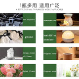 10ML Pure Plant Aromatherapy Massage Oil Bedroom Long-lasting Incense Humidifier Diffuser Candle Make Air Freshener DIY Perfume - WAYLO-BARGAINS