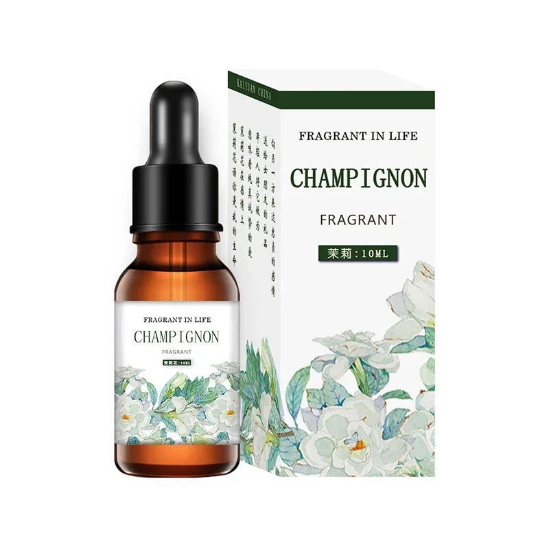 10ML Pure Plant Aromatherapy Massage Oil Bedroom Long-lasting Incense Humidifier Diffuser Candle Make Air Freshener DIY Perfume - WAYLO-BARGAINS
