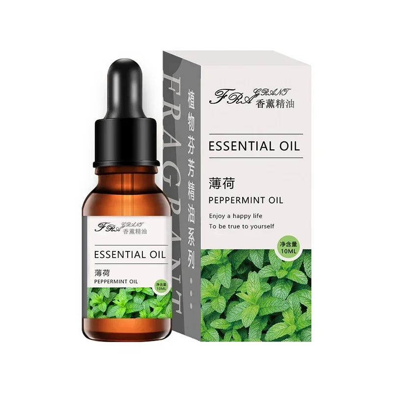 10ML Pure Plant Aromatherapy Massage Oil Bedroom Long-lasting Incense Humidifier Diffuser Candle Make Air Freshener DIY Perfume - WAYLO-BARGAINS