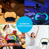 2024 New 6 In 1 Smart Remote Control Bluetooth Ambience Intelligent LED Table Lamp Multi-Function Wireless Charger Night Light Bluetooth Speaker - WAYLO-BARGAINS