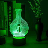 Creative 3D night light LED lamp - WAYLO-BARGAINS