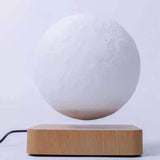 Magnetic Levitation Table Lamp Moon Light 3D Printing Planet Night Light - WAYLO-BARGAINS