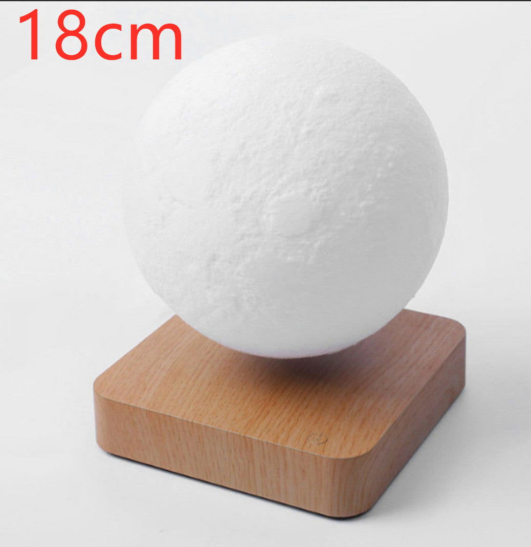 Magnetic Levitation Table Lamp Moon Light 3D Printing Planet Night Light - WAYLO-BARGAINS