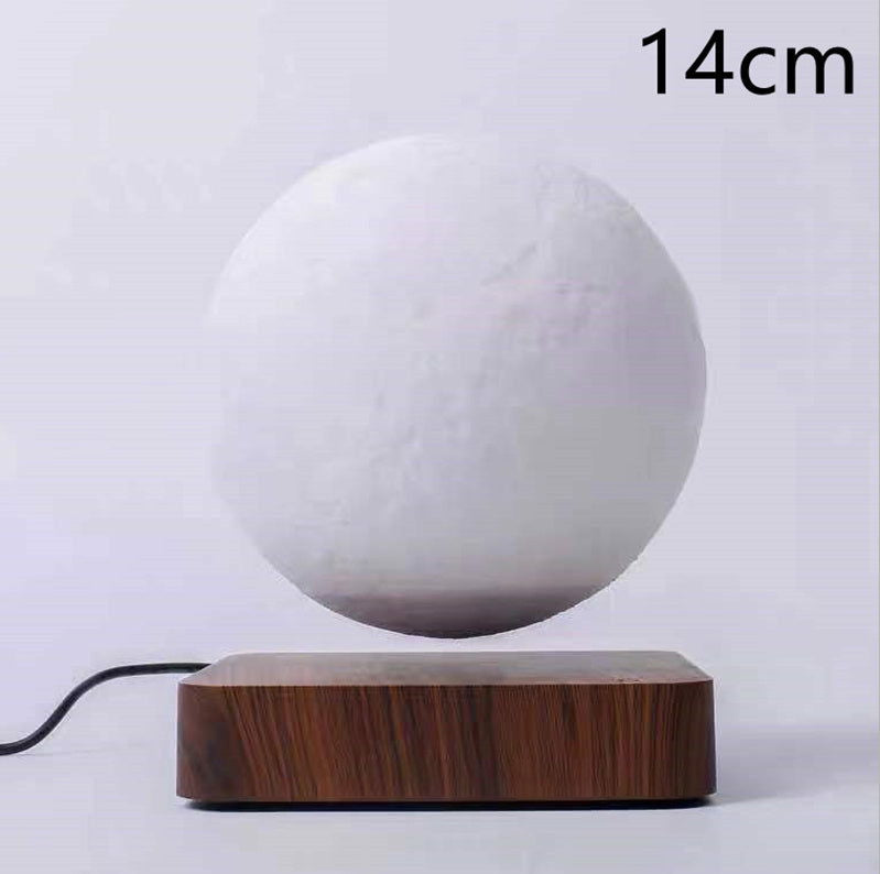 Magnetic Levitation Table Lamp Moon Light 3D Printing Planet Night Light - WAYLO-BARGAINS