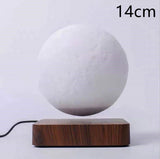 Magnetic Levitation Table Lamp Moon Light 3D Printing Planet Night Light - WAYLO-BARGAINS