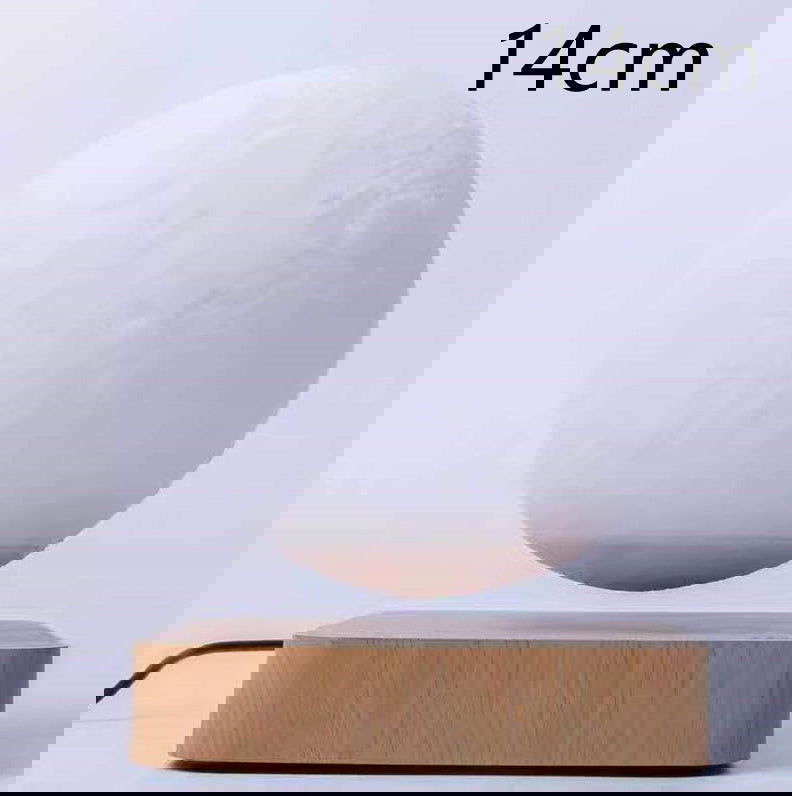 Magnetic Levitation Table Lamp Moon Light 3D Printing Planet Night Light - WAYLO-BARGAINS