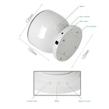 Ocean Wave Projector LED Night Light Remote Control TF Cards Music Player Speaker Aurora Projection - WAYLO-BARGAINS