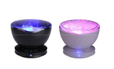 Ocean Wave Projector LED Night Light Remote Control TF Cards Music Player Speaker Aurora Projection - WAYLO-BARGAINS
