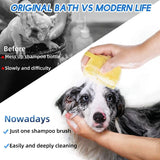 Pet Dog Shampoo Brush doubles as a Cat Massage Comb - WAYLO-BARGAINS